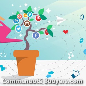 Logo Click-up Communication Marketing digital