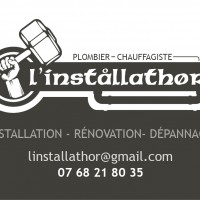 Logo L'installathor Plombier