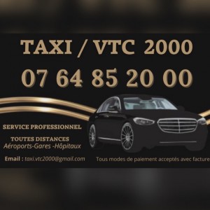 Photo TAXI VTC 2000 I GUYANCOURT